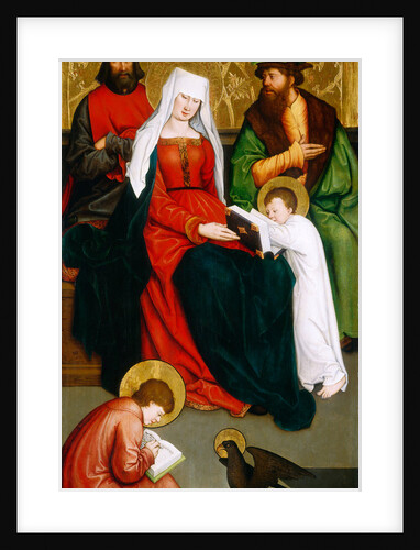 Saint Mary Salome and Her Family, German-1528 by Bernhard Strigel