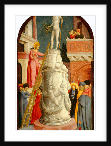Saint Apollonia Destroys a Pagan Idol by Giovanni d'Alemagna