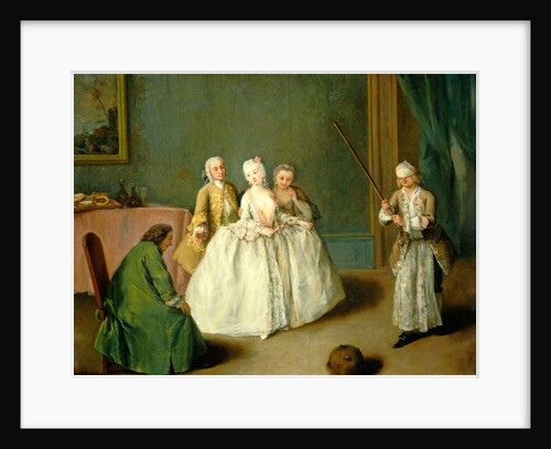 The Game of the Cooking Pot by Pietro Longhi