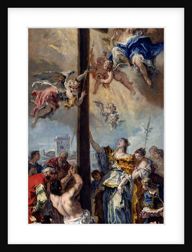 The Exaltation of the True Cross by Sebastiano Ricci