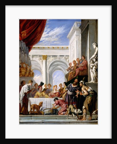 The Parable of Lazarus and the Rich Man by Workshop of Domenico Fetti