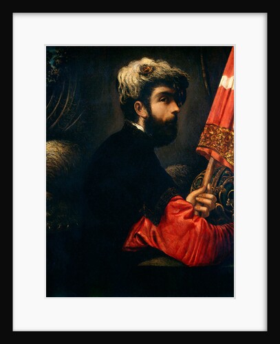 Portrait of a Man as Saint George by Jacopo Tintoretto