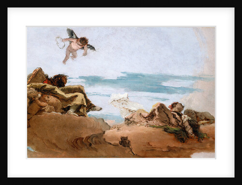 Study for a Ceiling with the Personification of Counsel by Giovanni Battista Tiepolo