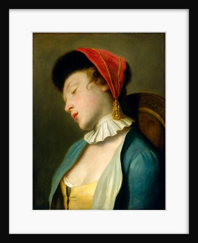 A Sleeping Girl by Pietro Rotari