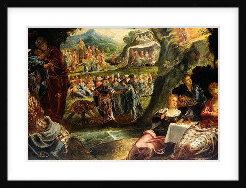 The Worship of the Golden Calf by Jacopo Tintoretto