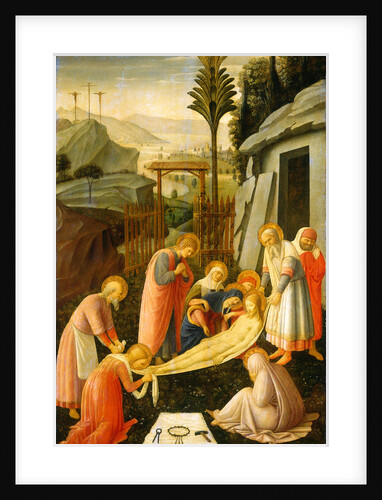 The Entombment of Christ, c. 1450 by Fra Angelico