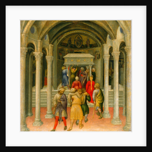 The Crippled and Sick Cured at the Tomb of Saint Nicholas by Gentile da Fabriano
