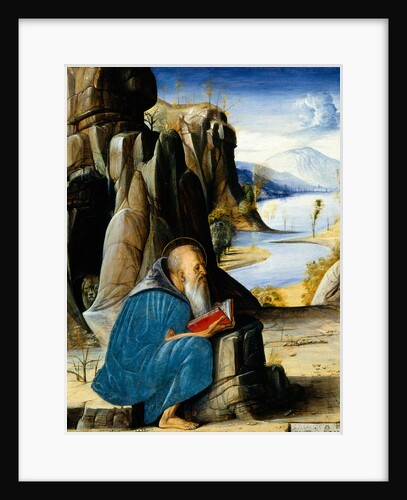 Saint Jerome Reading by Alvise Vivarini