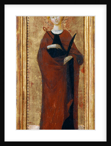 Saint Apollonia by Sassetta