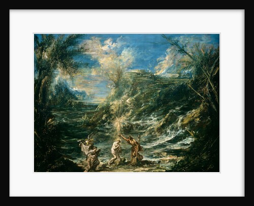 The Baptism of Christ by Alessandro Magnasco