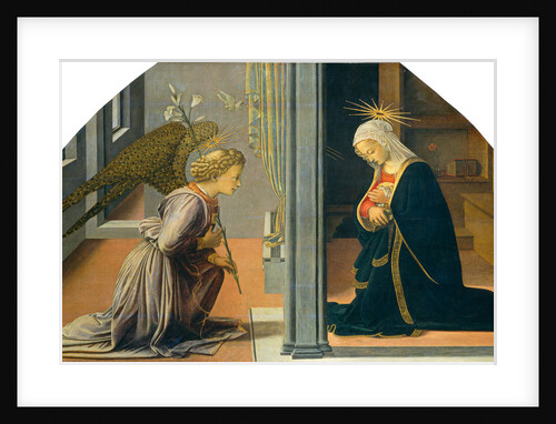 The Annunciation by Fra Filippo Lippi