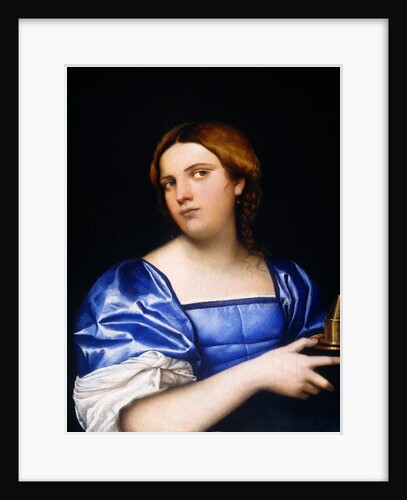 Portrait of a Young Woman as a Wise Virgin by Sebastiano del Piombo