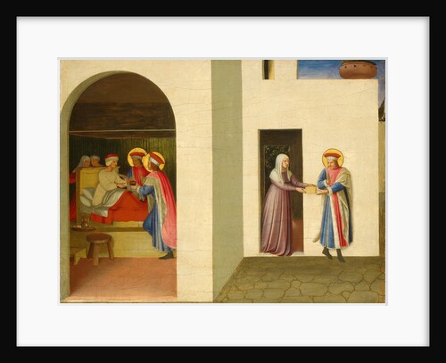 The Healing of Palladia by Saint Cosmas and Saint Damian by Fra Angelico