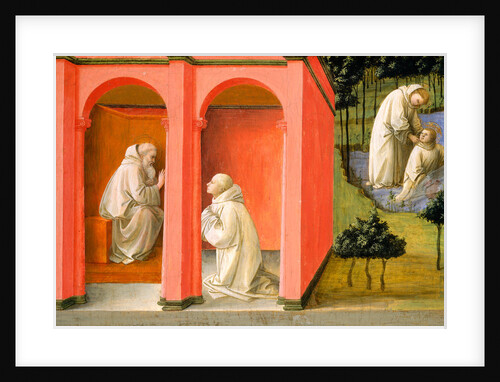 Saint Benedict Orders Saint Maurus to the Rescue of Saint Placidus by Fra Filippo Lippi