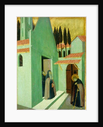Saint Anthony Leaving His Monastery by Master of the Osservanza