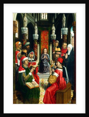 Christ among the Doctors by Master of the Catholic Kings