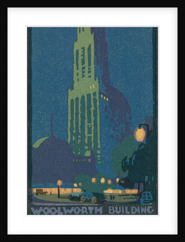 Woolworth Building June Night by Rachael Robinson Elmer