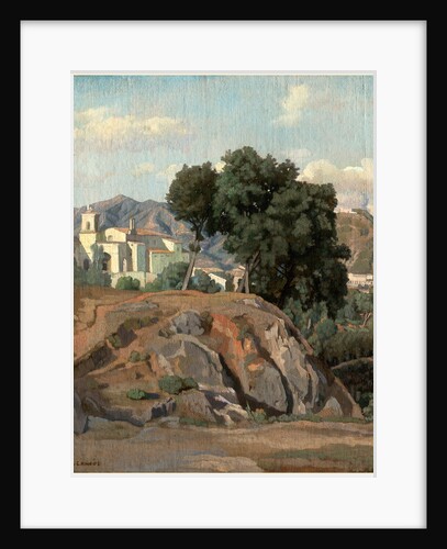 View of La Cava, c. 1840 by Félix-Hippolyte Lanoüe