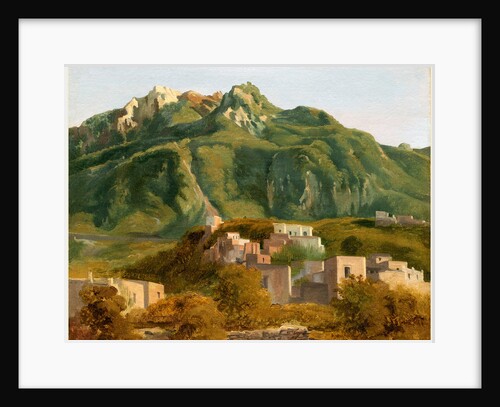 Village on the Island of Ischia, c. 1826 by Sébastien-Louis-Guillaume Norblin de la Gourdaine