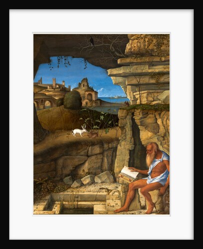 Italian, Saint Jerome Reading, 1505 by Giovanni Bellini