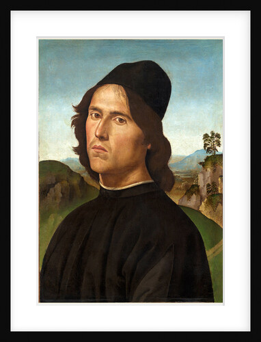 Italian, Portrait of Lorenzo di Credi, 1488 by Pietro Perugino