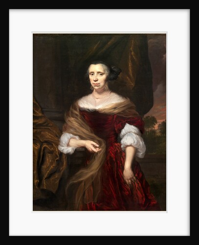 Dutch, Portrait of a Lady, 1676 by Nicolaes Maes
