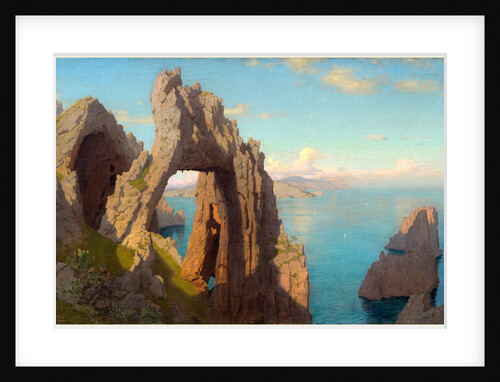 Natural Arch at Capri by William Stanley Haseltine