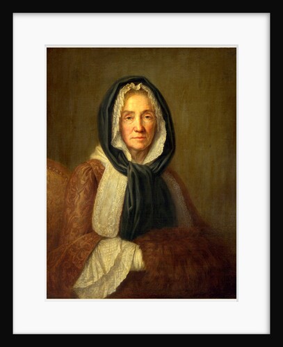 Old Woman with a Muff, second half 18th century by Anonymous