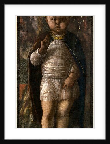 Italian, The Infant Savior, c. 1460, tempera on canvas by Andrea Mantegna