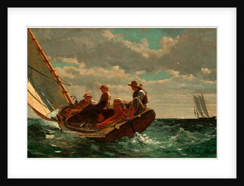 American, Breezing Up by Winslow Homer