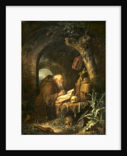 Dutch, The Hermit, 1670 by Gerrit Dou