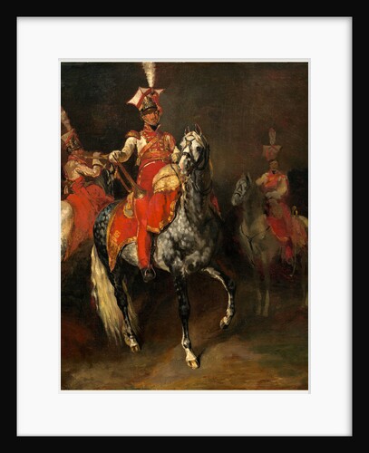 Mounted Trumpeters of Napoleon's Imperial Guard by Théodore Gericault