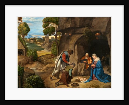 Italian, The Adoration of the Shepherds by Giorgione
