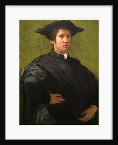 Italian, Portrait of a Man, early 1520s by Rosso Fiorentino