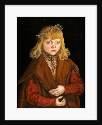 German, A Prince of Saxony, c. 1517 by Lucas Cranach the Elder