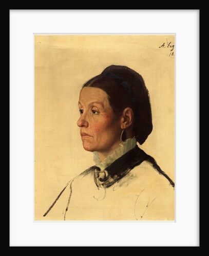 Portrait of a Woman, 1875 by Alphonse Legros