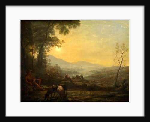 The Herdsman, 17th or 18th century by Follower of Claude Lorrain
