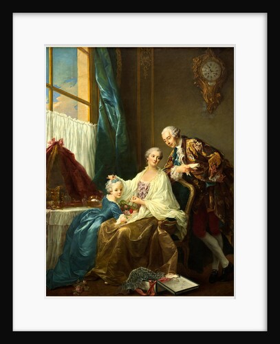 Family Portrait, 1756 by François-Hubert Drouais