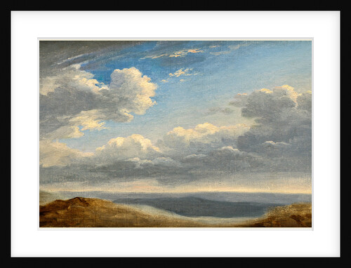 Study of Clouds over the Roman Campagna by Pierre-Henri de Valenciennes