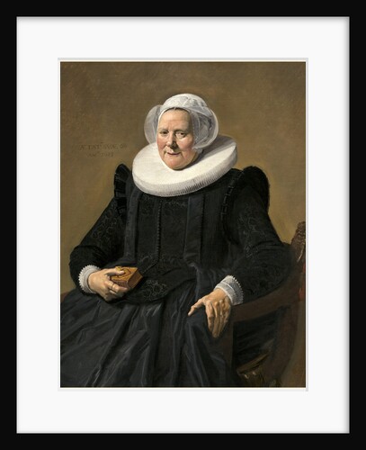Dutch, Portrait of an Elderly Lady, 1633 by Frans Hals