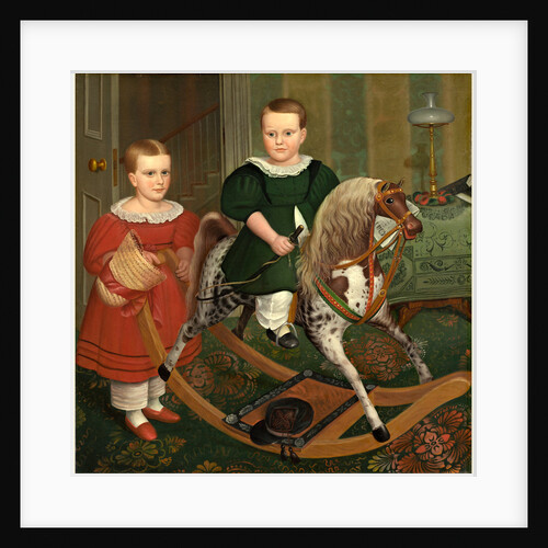 American, The Hobby Horse, c. 1840 by Robert Peckham