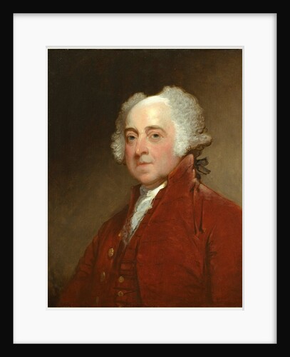 American, John Adams, c. 1821 by Gilbert Stuart
