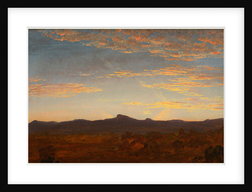 American, Study for Catskill Creek by Thomas Cole