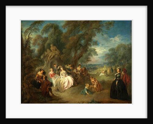 Fête Champêtre, c. 1730 by Jean-Baptiste Joseph Pater