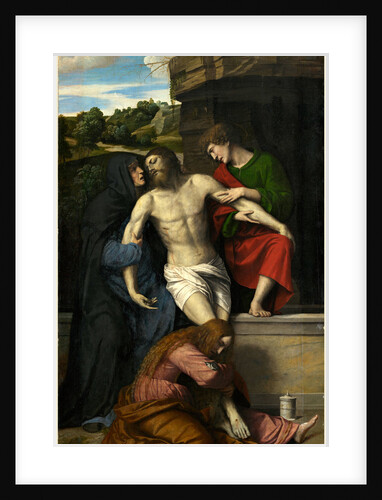 Italian, Pietà, 1520s by Moretto da Brescia