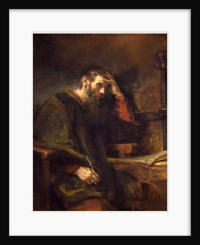 Dutch, The Apostle Paul, c. 1657 by Rembrandt van Rijn