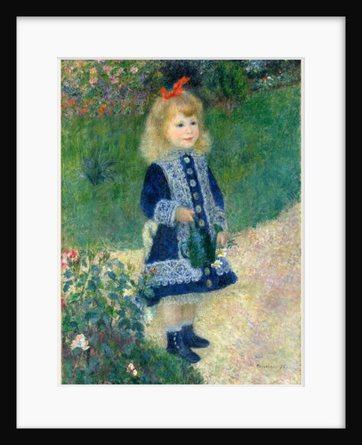 A Girl with a Watering Can, 1876 by Auguste Renoir
