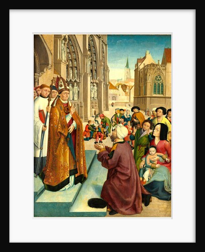 Episodes from the Life of a Bishop Saint, c. 1500 by Master of Saint Giles and Assistant