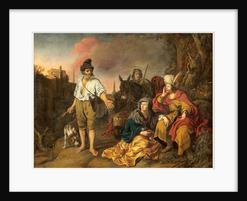 Dutch, The Levite at Gibeah, probably late 1650s by Gerbrand van den Eeckhout