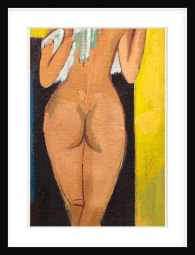 Nude Figure by Ernst Ludwig Kirchner